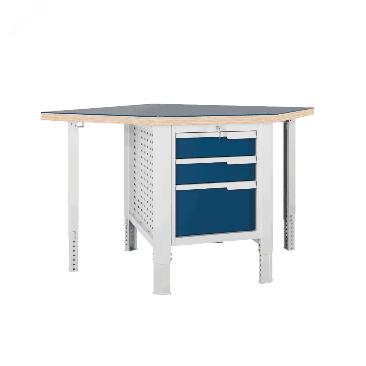 Изображение товара Угловой верстак CTR U532.S3.1 серия Constructor Верстакофф Россия