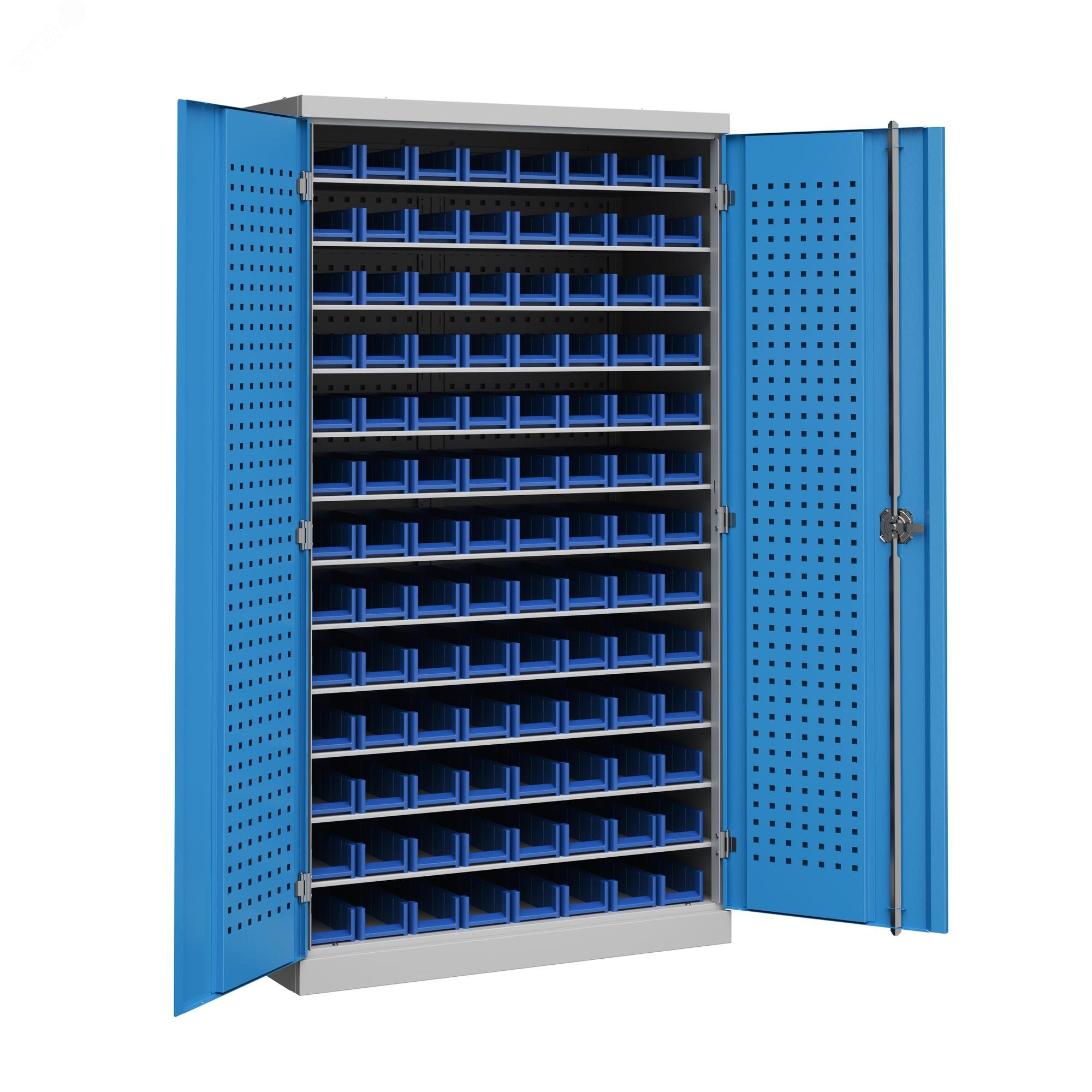 Изображение товара Инструментальный шкаф TNC 180.S12.T1 для мастерских и цехов