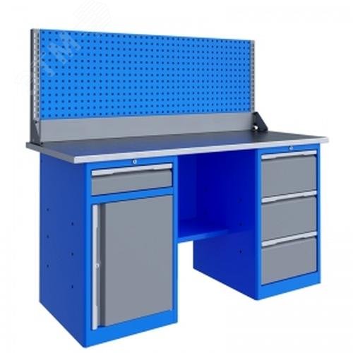 Изображение товара Верстак слесарный TNC 161.38.1-1 (шт)