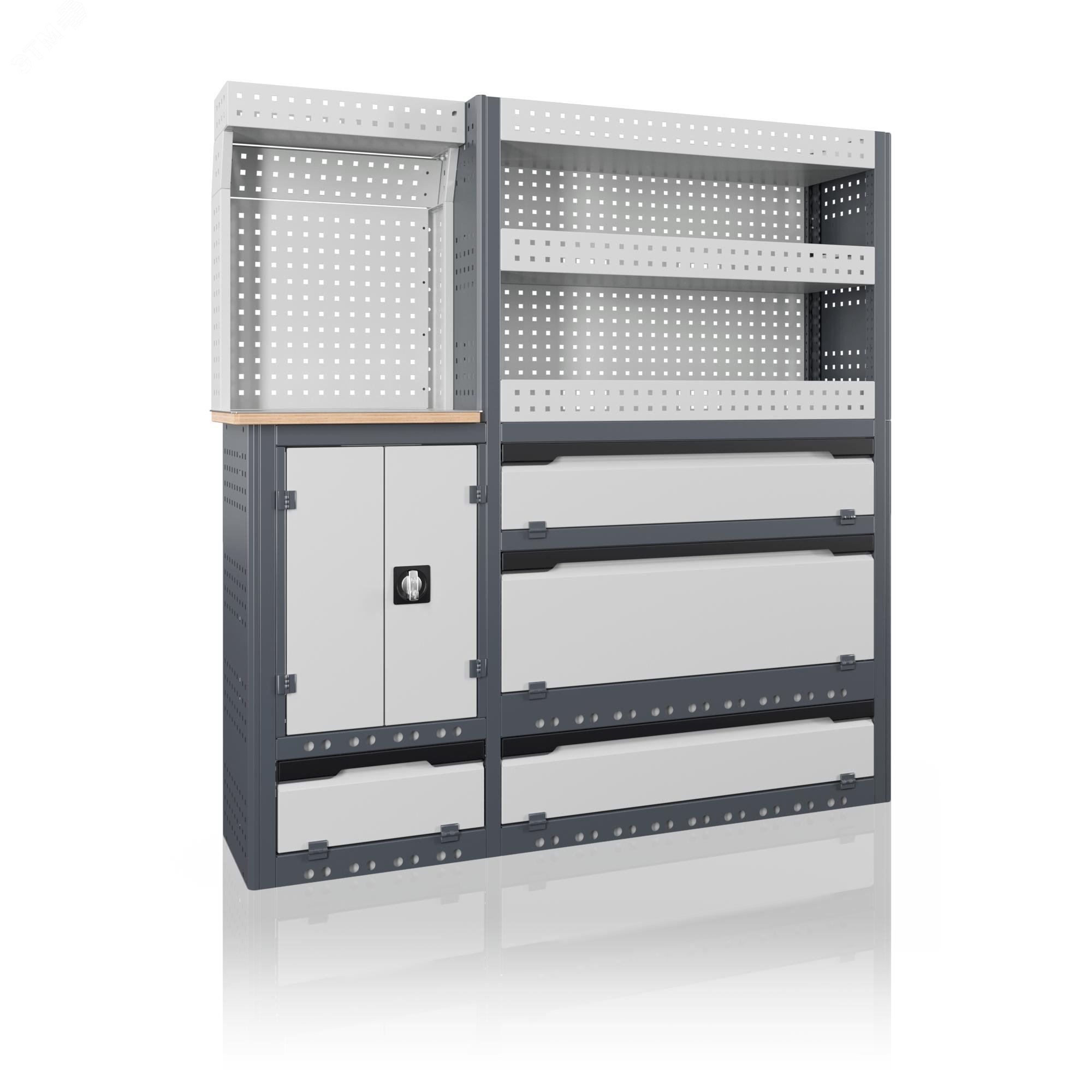 Изображение товара Модуль хранения HPR LS32 для инструментов и оборудования прочное крепление Россия