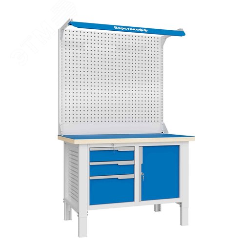 Изображение товара Верстак слесарный CTR 1232.S37.3-2F (шт)