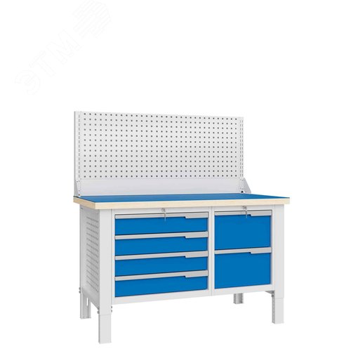 Изображение товара Верстак слесарный CTR 1432.S2L4.4-1 (шт)