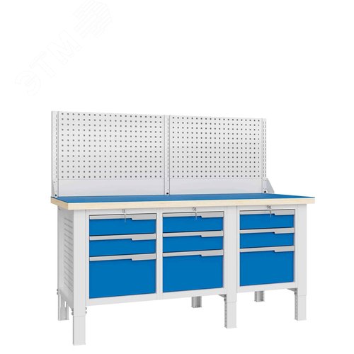 Изображение товара Верстак слесарный CTR 1832.S333.13-1 (шт)