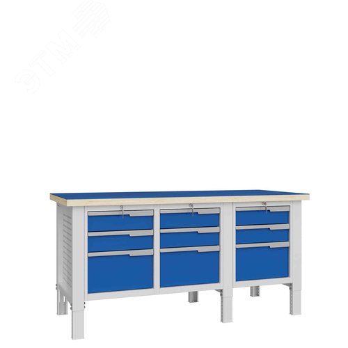 Изображение товара Верстак слесарный CTR 1832.S333.13 (шт)