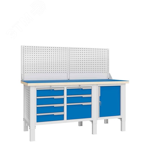 Изображение товара Верстак слесарный CTR 1832.S347.13-1 (шт)