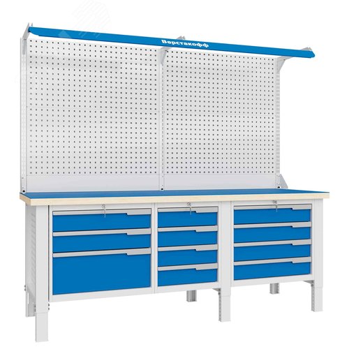 Изображение товара Верстак слесарный CTR 2232.S4L34.24-2F (шт)