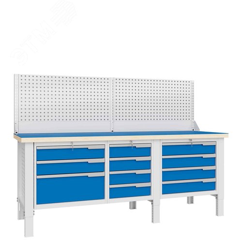 Изображение товара Верстак слесарный CTR 2232.S4L34.24-1 (шт)