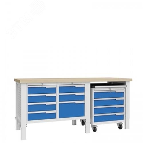 Изображение товара Верстак слесарный CTR 2002.S34M4.3 (шт)