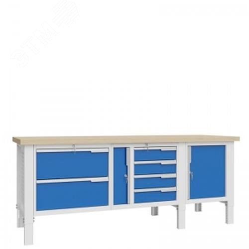 Изображение товара Верстак слесарный CTR 2202.S7L26.24 (шт)