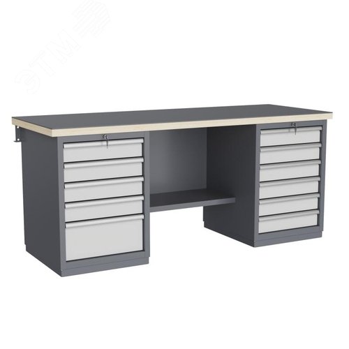 Изображение товара Верстак слесарный FBK 205.56.4 870x1993x743 (шт)