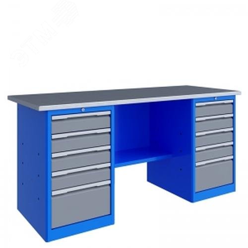 Изображение товара Верстак слесарный TNC 181.55.2 (шт)