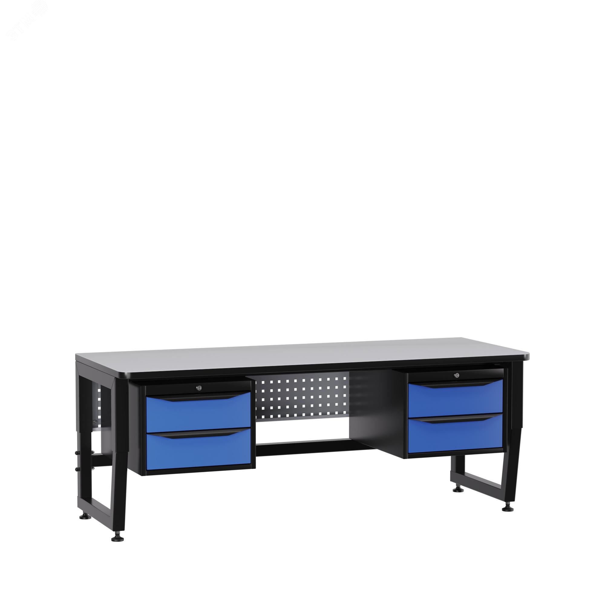 Изображение товара Стол антистатический SPC A18.22 с регулируемой высотой и большой рабочей поверхностью