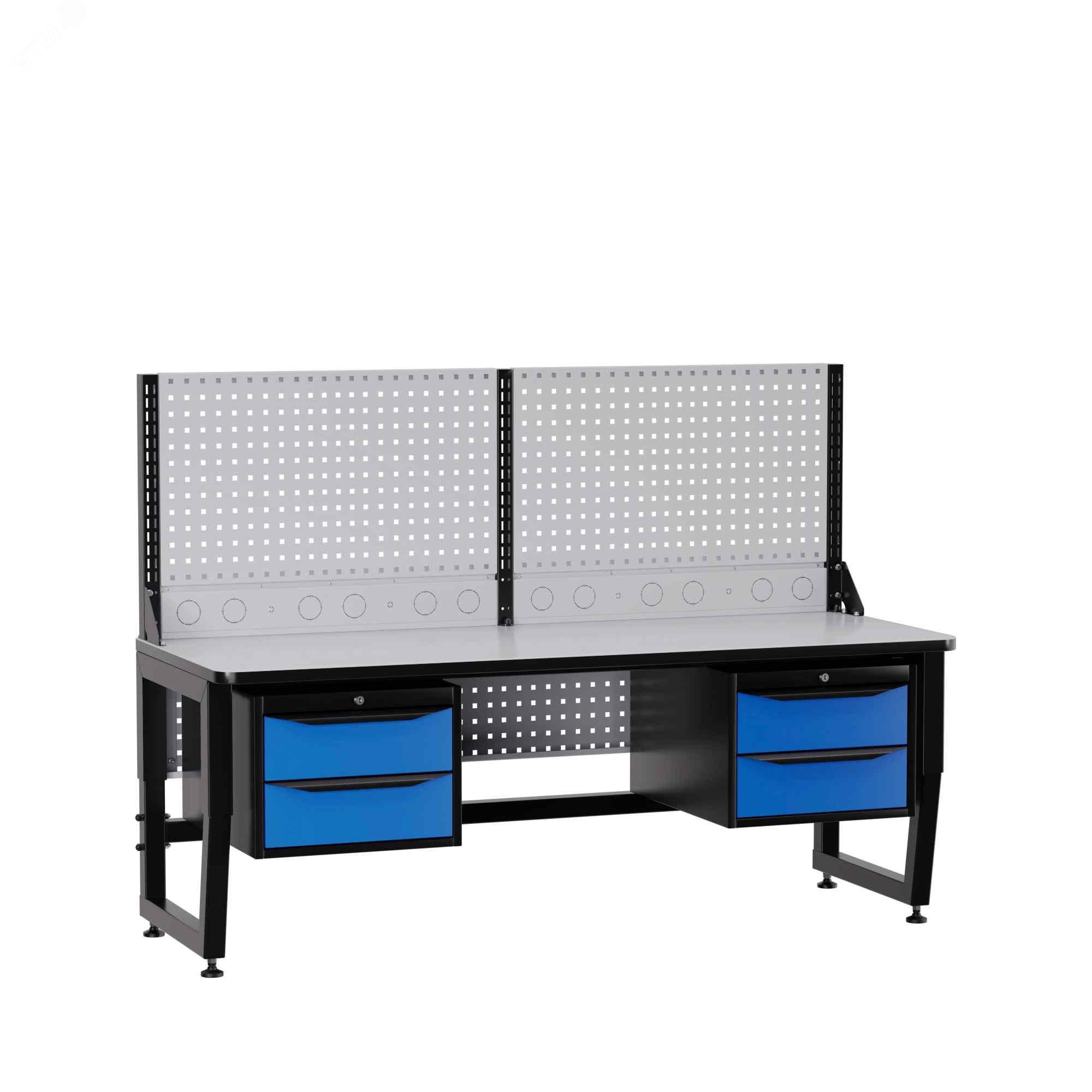 Изображение товара Антистатический стол SPC A18.22-1R с МДФ столешницей и ESD покрытием для электроники