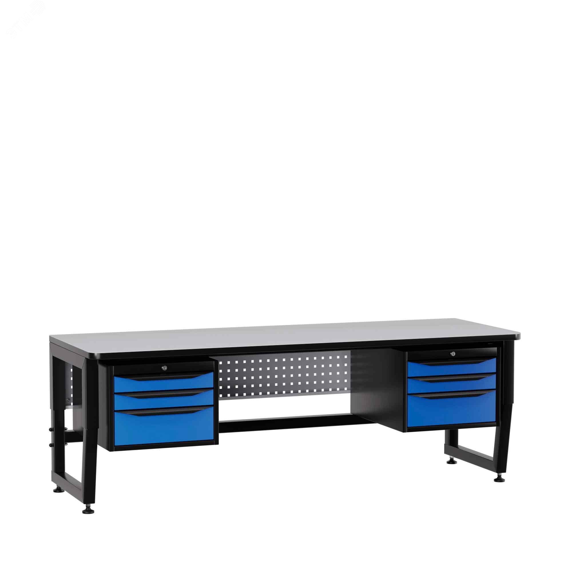 Изображение товара Стол антистатический SPC A20.33, рабочая поверхность из МДФ, защитный ESD пластик, Россия