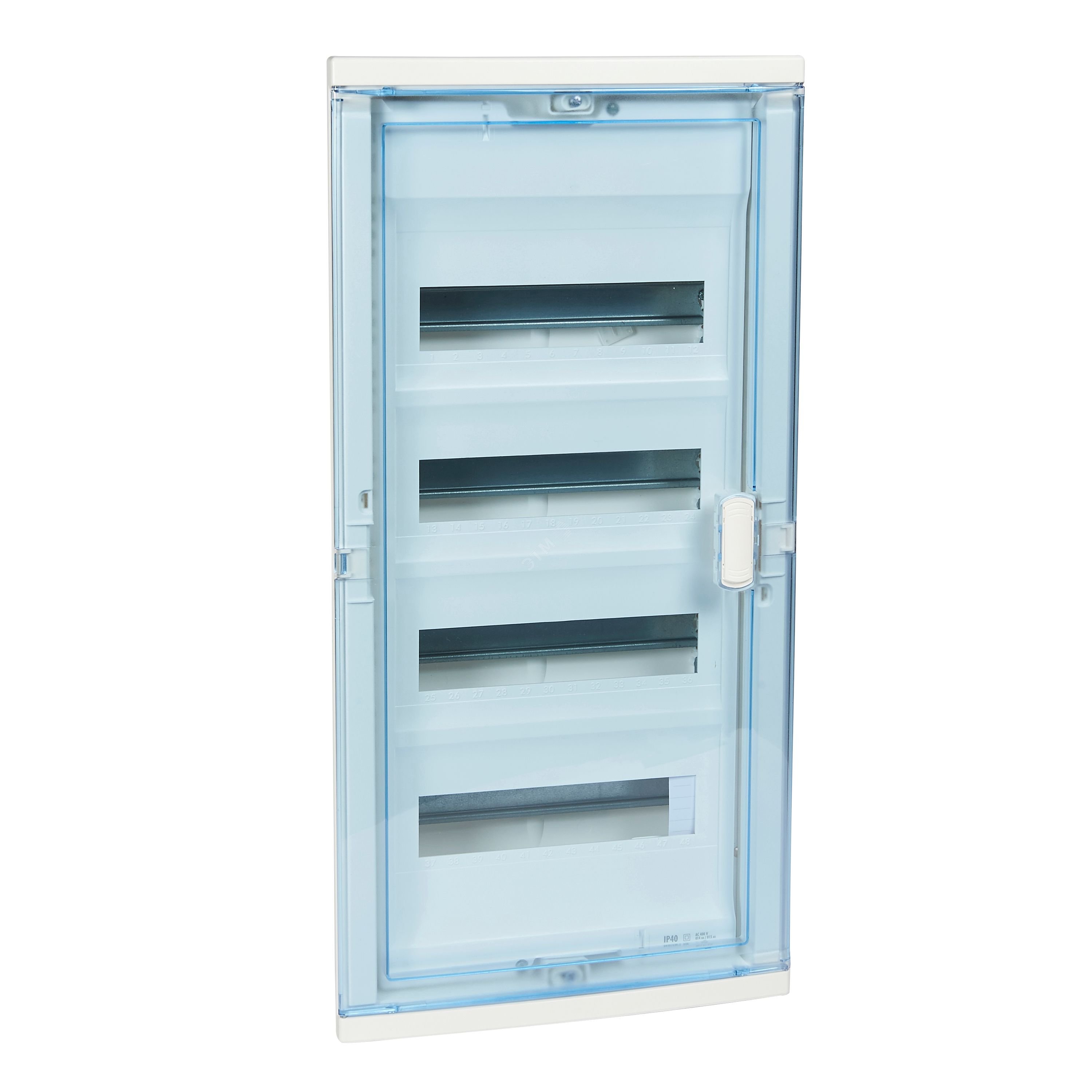 Щит ЩРв-П-56 прозрачная дверь IP40 синяя Nedbox 001424 Legrand