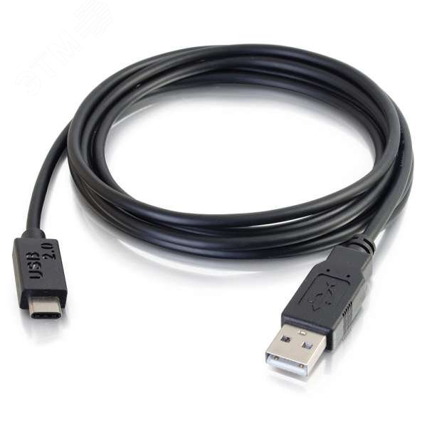 Кабель USB 2.0 тип C штекер - USB A штекер 1м 39864 Legrand - превью 2