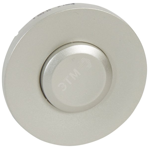 Изображение товара Celiane Панель лицевая для выключателя нажимного титан (шт)