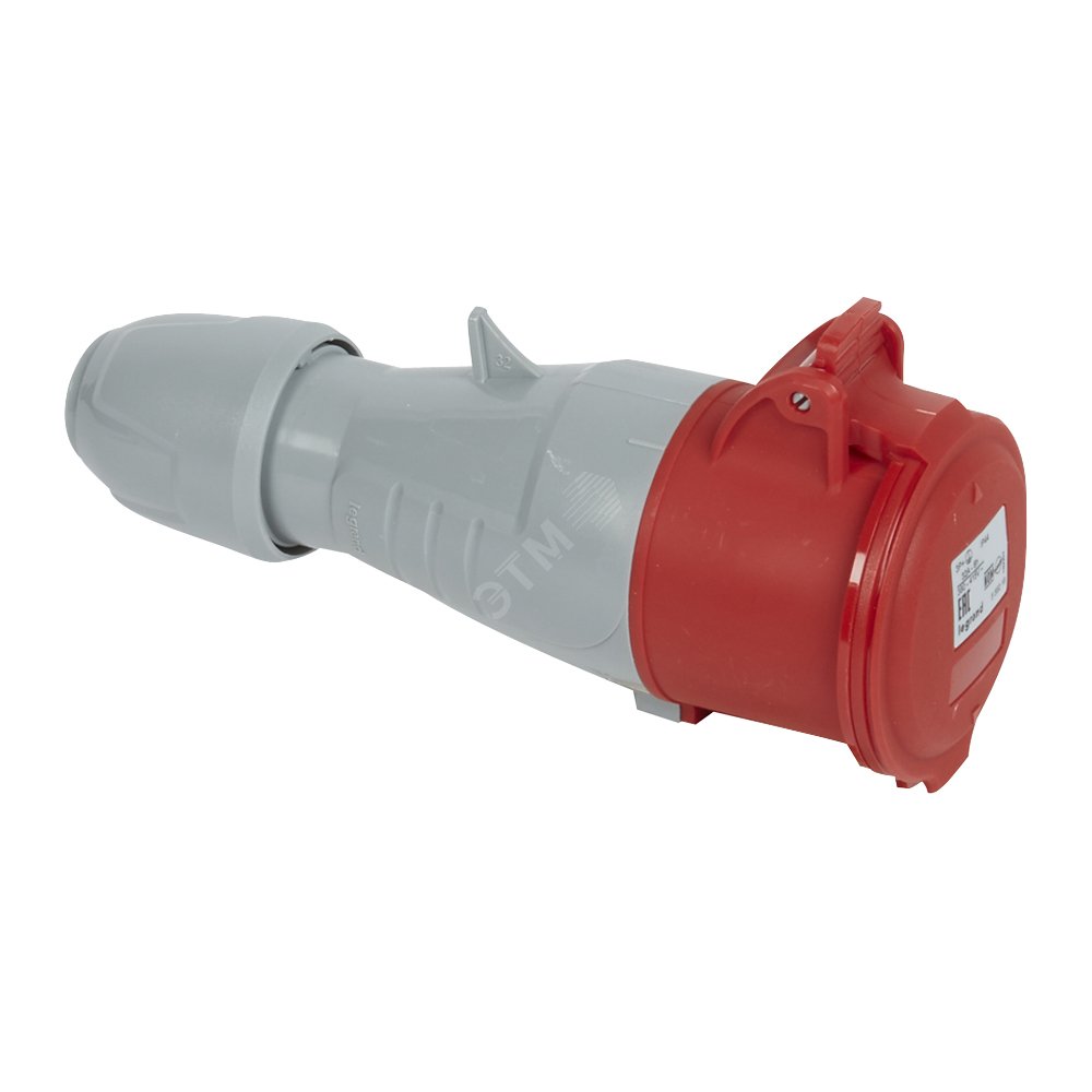 Розетка мобильная - 32А - 3К+З - 380 В - IP 44 артикул 090123 Legrand ...