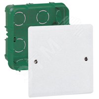 Изображение товара Коробка распределительная скрытая BATIK 85x85x40 мм IP20 для электропроводки