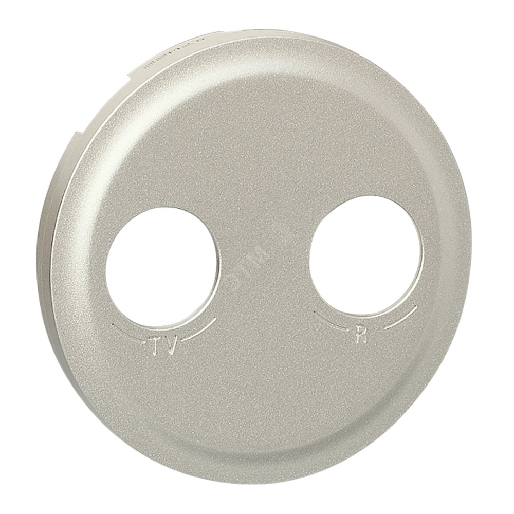 Изображение товара Celiane Панель лицевая для розетки телевизионной TV/FM титан (шт)