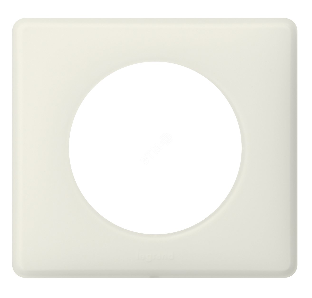 Рамка, однопостовая, белая перкаль 066701 Legrand - превью 2