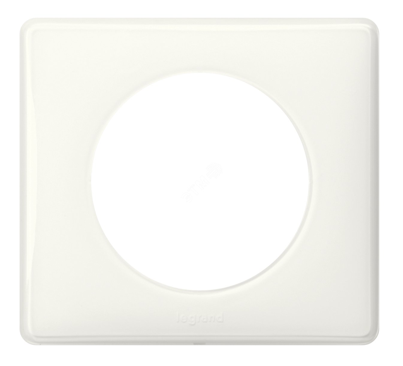 Рамка, однопостовая, белый глянец 066631 Legrand - превью 2