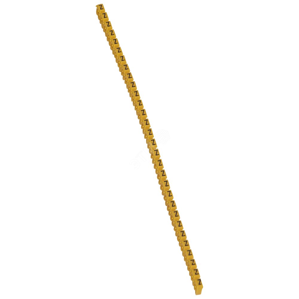 CAB3 Кольцо маркировочное 1.5-2.5мм (Z) черное/желтое (300шт) 038355 Legrand
