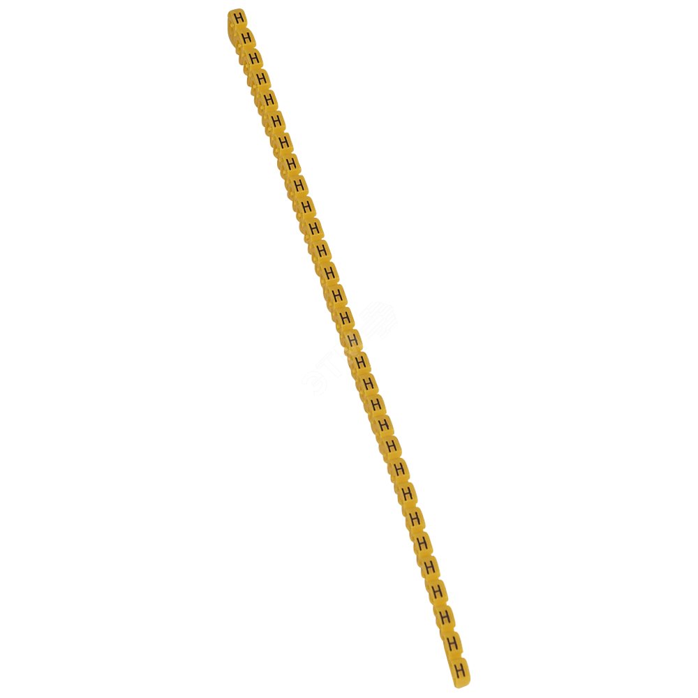 CAB3 Кольцо маркировочное 1.5-2.5мм (H) черное/желтое (300шт) 038337 Legrand