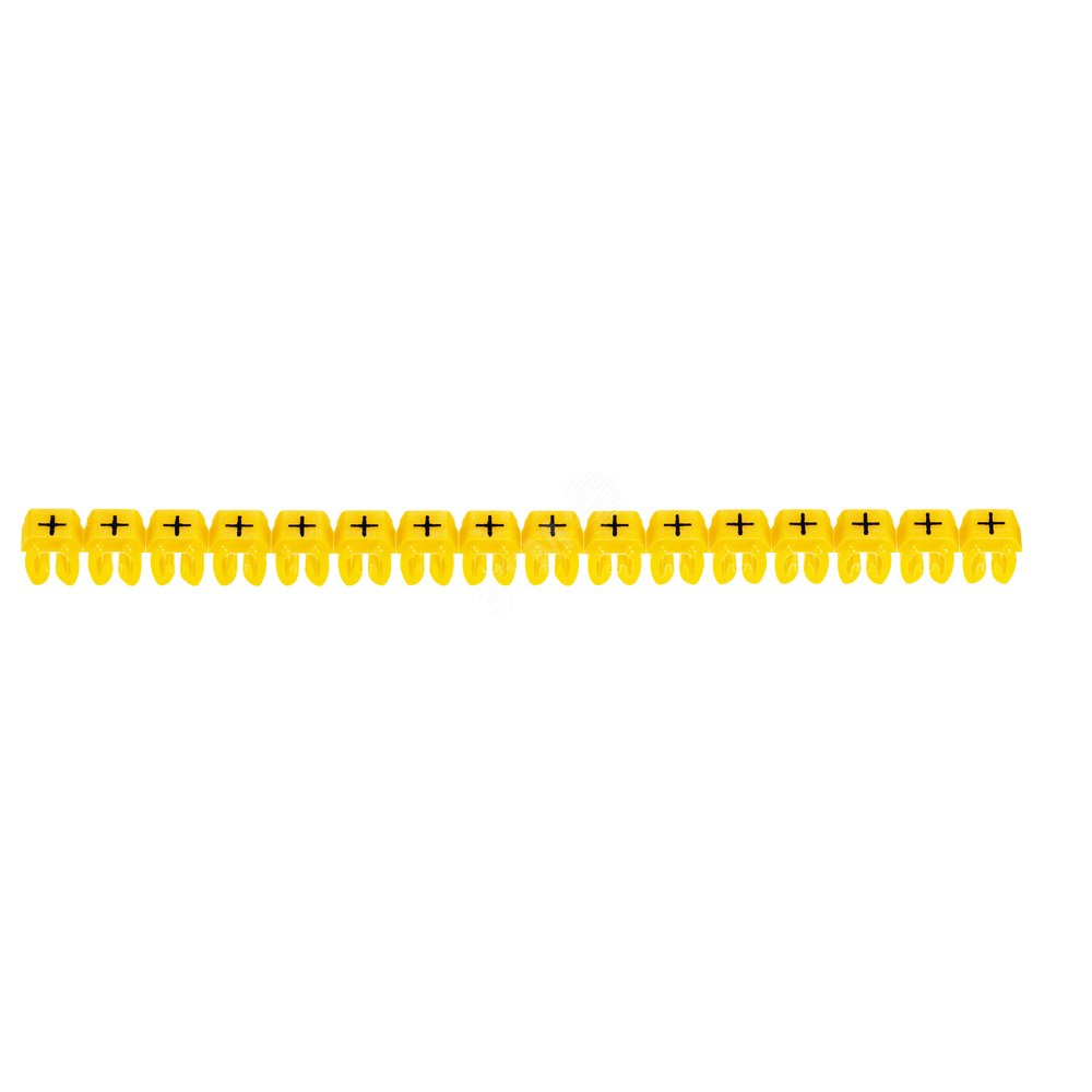 CAB3 Кольцо маркировочное 1.5-2.5мм (+) черное/желтое (300шт) 038282 Legrand