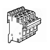 Выключатель-разъединитель SP 38 4 модуля 10х38 3п+N 021405 Legrand