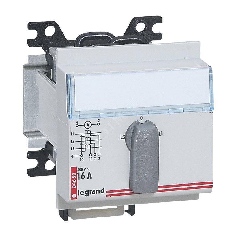 Переключатель для вольтметра 3ф 7-позиционный монтаж на DIN-рейку ...