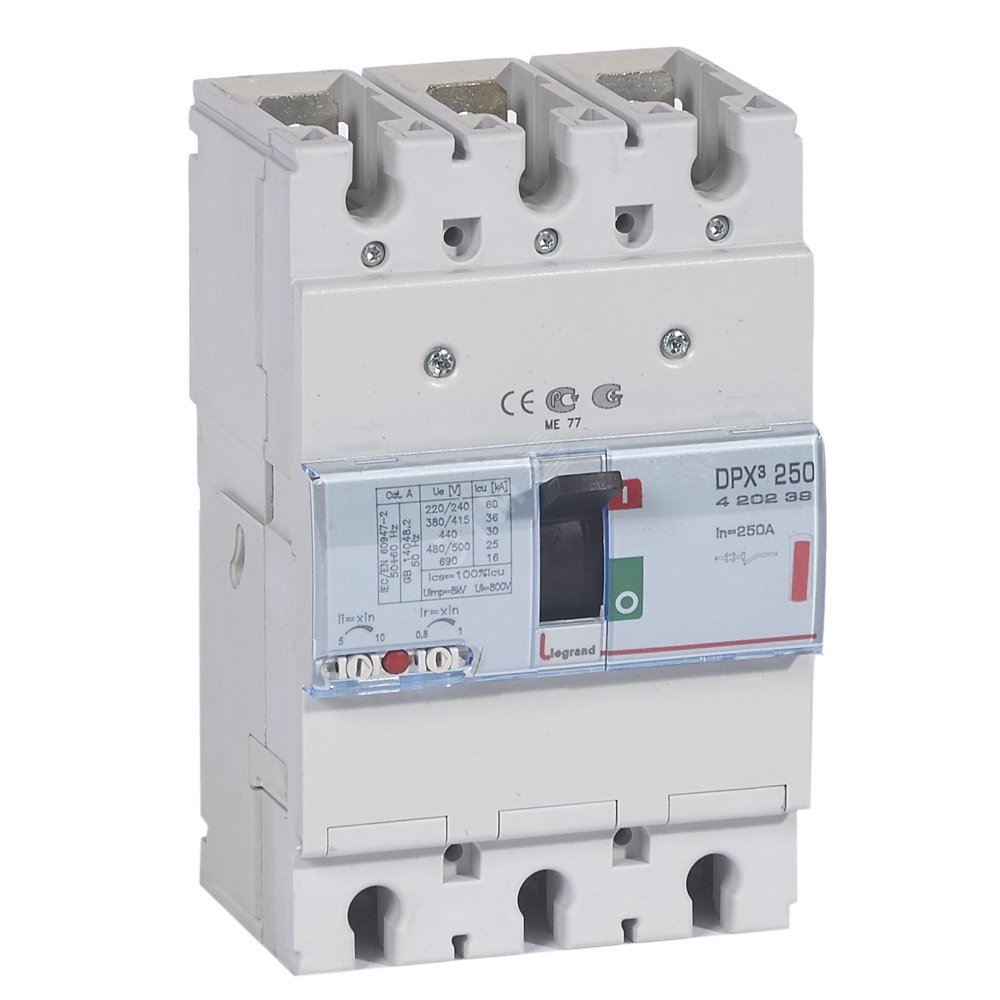 Выключатель автоматический ВА-250А 36кА DPX3-250 артикул 420239 Legrand ...