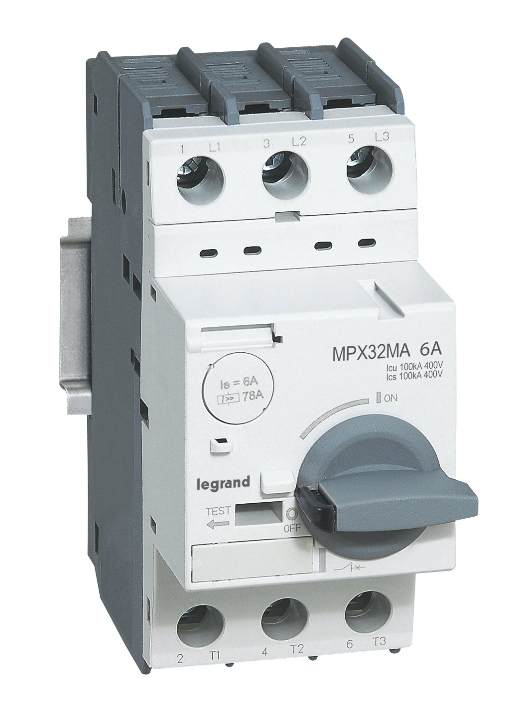 Выключатель автоматический для защиты электродвигателей MPX3 32MA 13A 100kA 417351 Legrand - превью 2