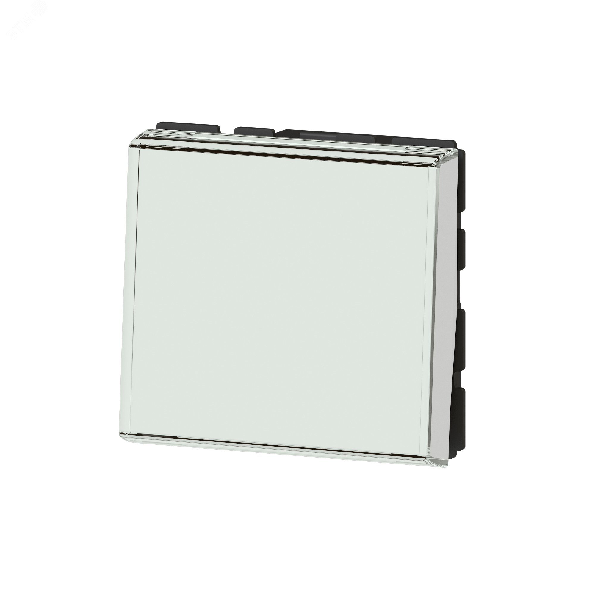 Кнопочный выключатель перекидной Mosaic 2 модуля - с держателем этикеток - 6 A - белый 077043L Legrand - превью 6