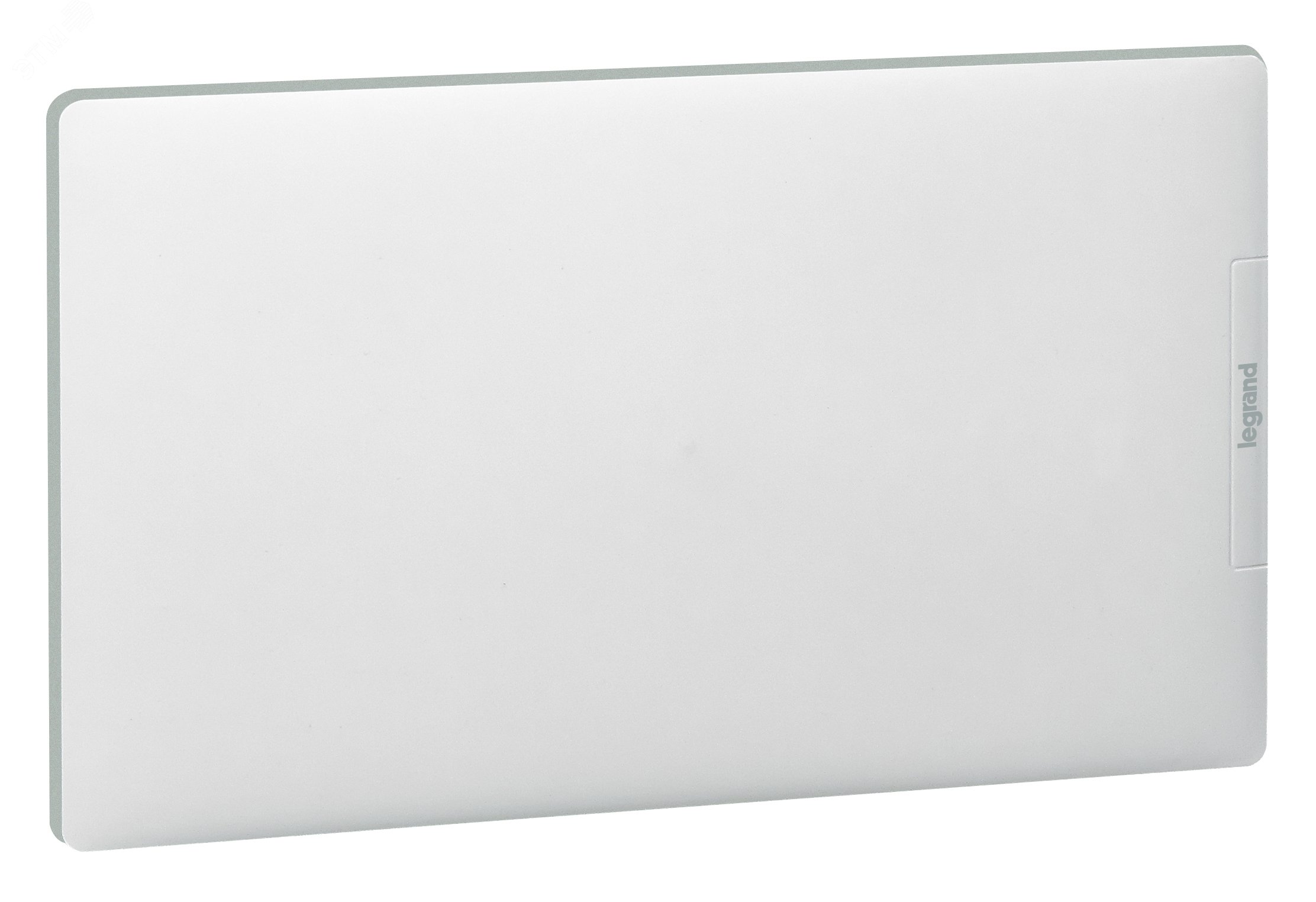 Щит встраиваемый пластиковый 1х18, белая дверь с клеммником заземления нейтрали 401766 Legrand - превью 2