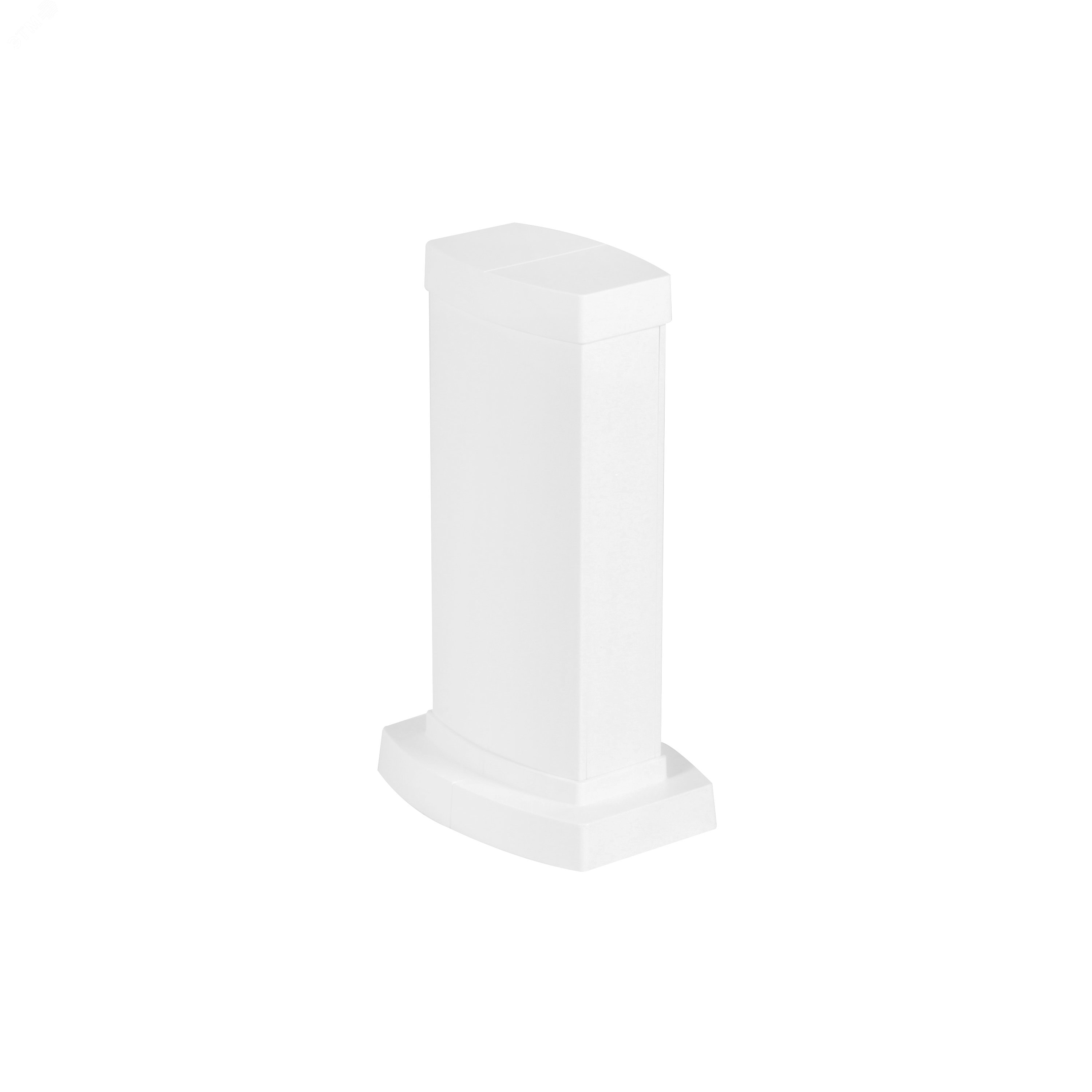 Snap-On мини-колонна пластиковая с крышкой из пластика 2 секции, высота 0,3 метра, цвет белый 653020 Legrand - превью 2