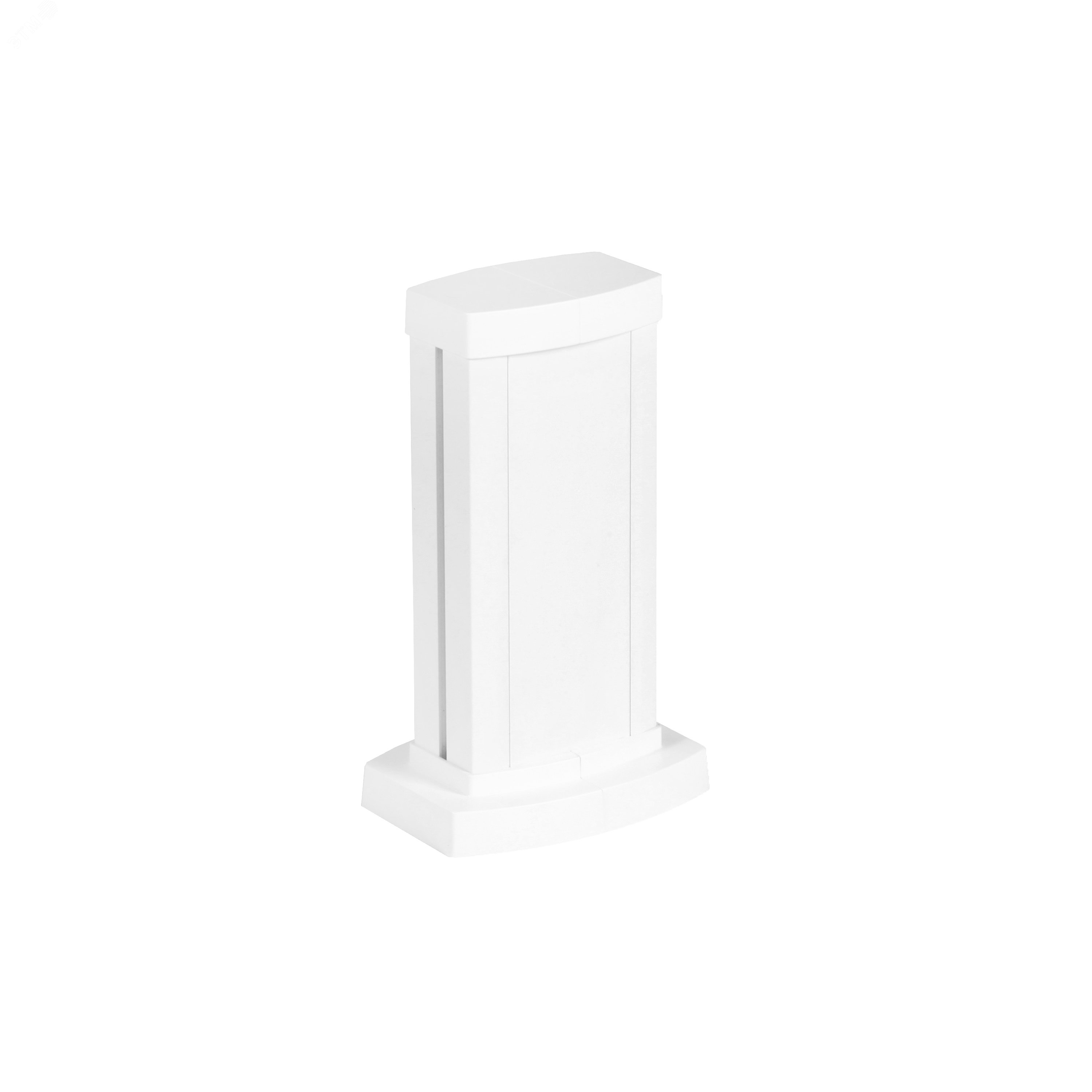 Универсальная мини-колонна алюминиевая с крышкой из алюминия 1 секция, высота 0,3 метра, цвет белый 653100 Legrand - превью 2