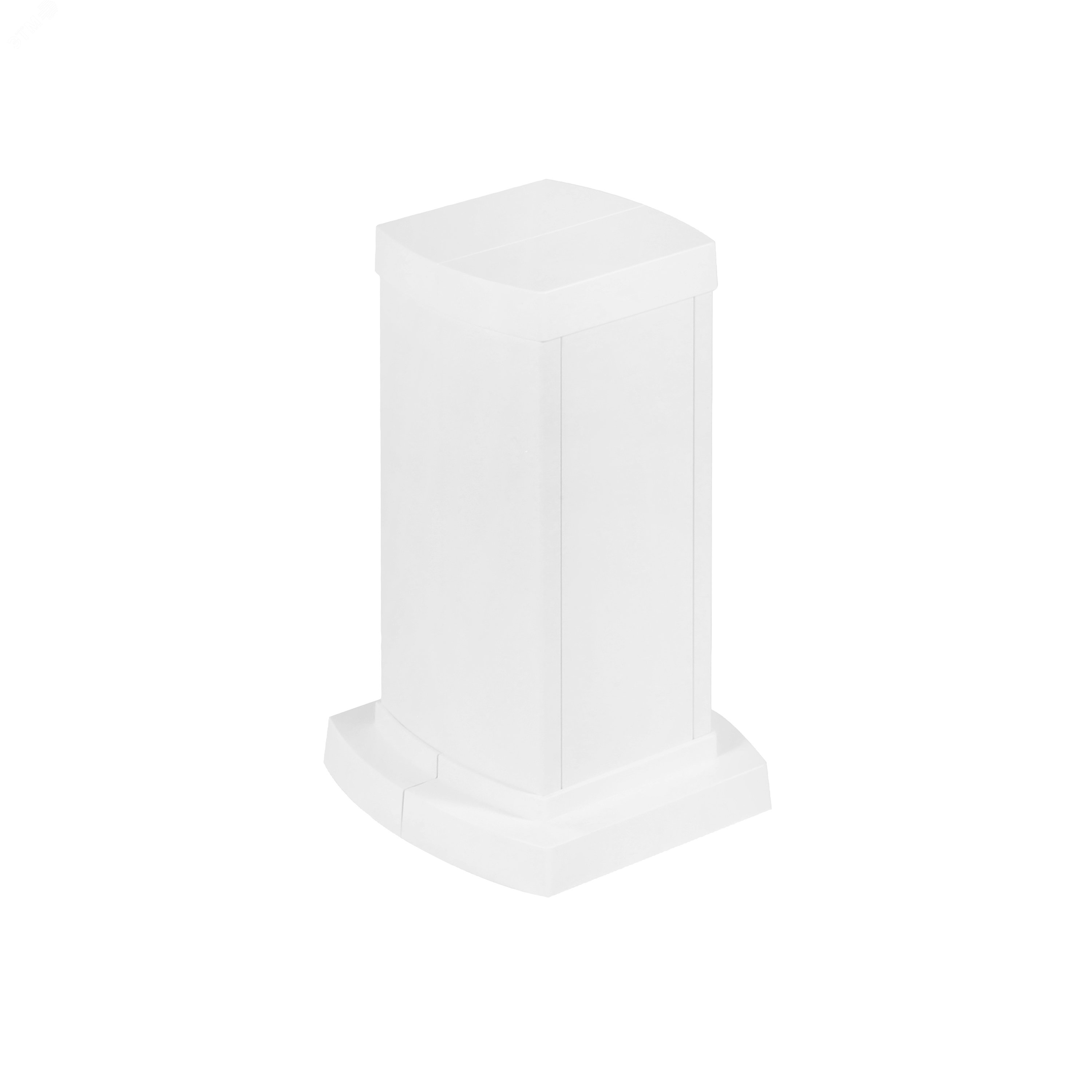 Универсальная мини-колонна алюминиевая с крышкой из алюминия 2 секции, высота 0,3 метра, цвет белый 653120 Legrand - превью 2