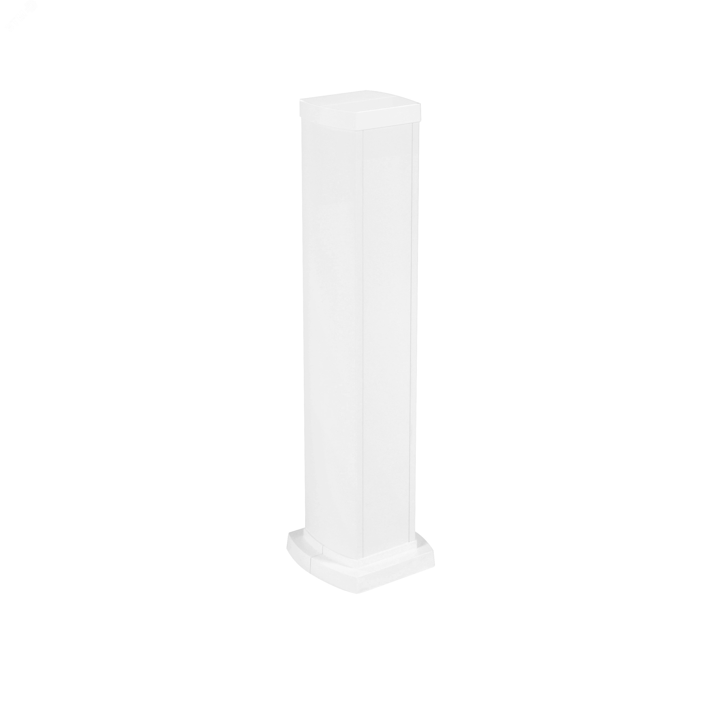 Универсальная мини-колонна алюминиевая с крышкой из алюминия 2 секции, высота 0,68 метра, цвет белый 653123 Legrand - превью 2