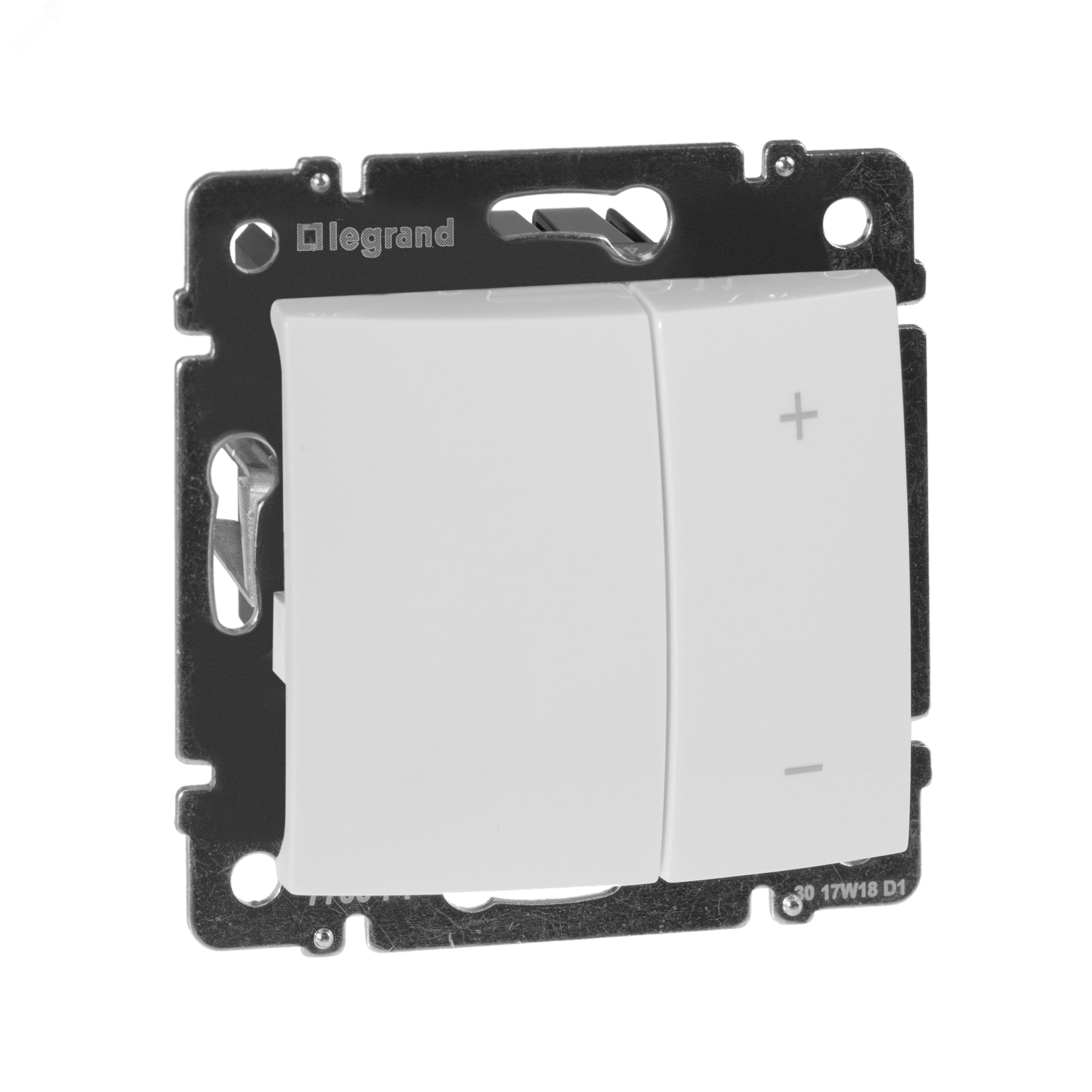 VALENA Светорегулятор 4-кнопочный в рамку белый 600Вт 770074 Legrand - превью 7