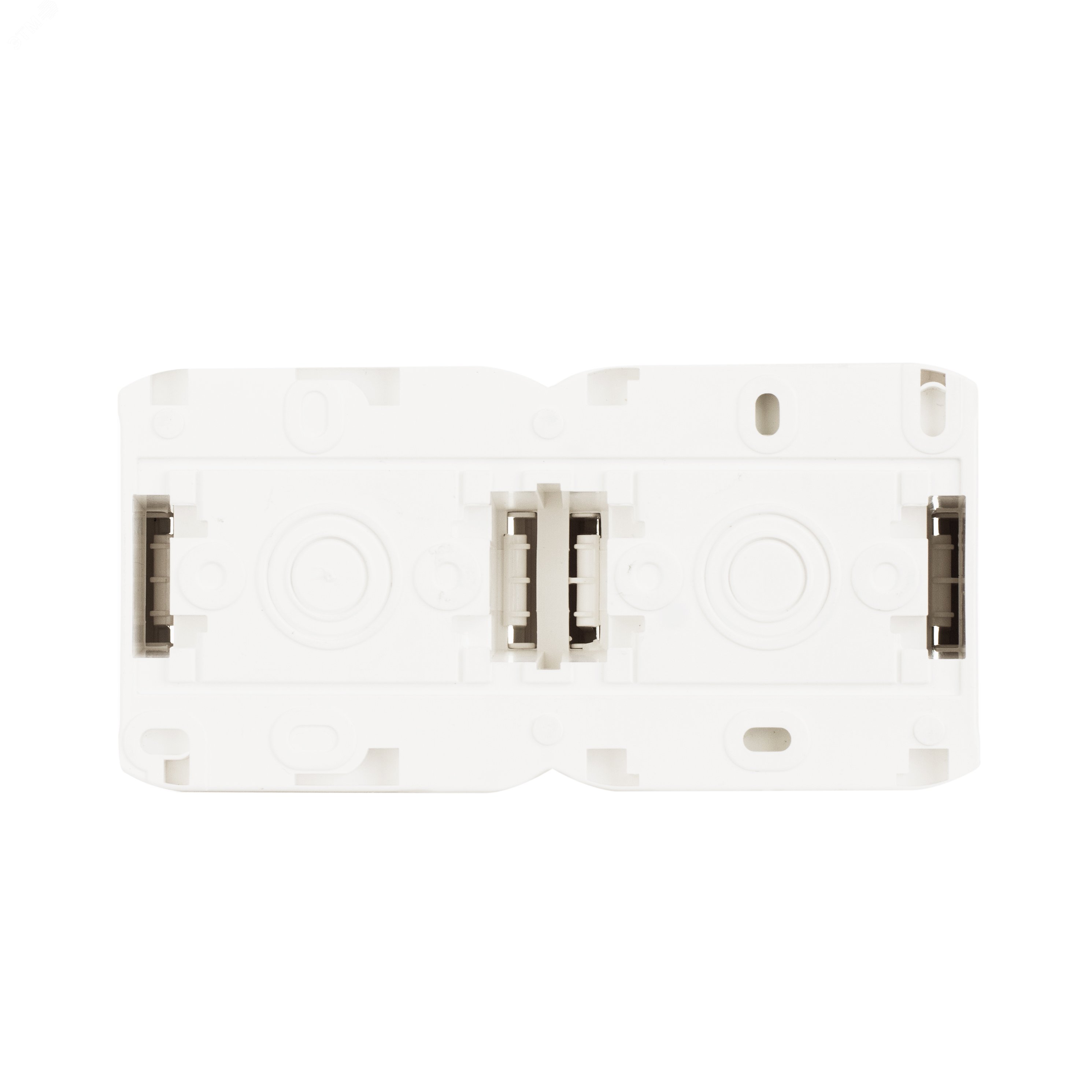 Quteo Блок: Выключатель + розетка с заземлением со шторками наружный белый IP44 782318 Legrand - превью 4