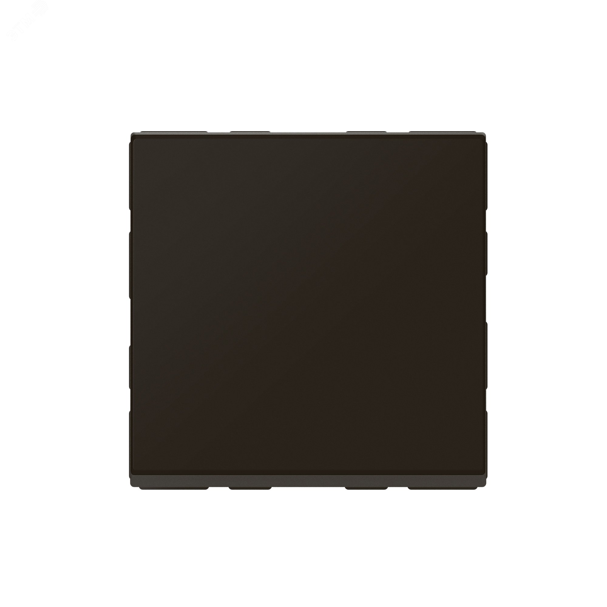 Кнопочный выключатель Mosaic 2 модуля - 6 A - матовый черный 079140L Legrand - превью 2