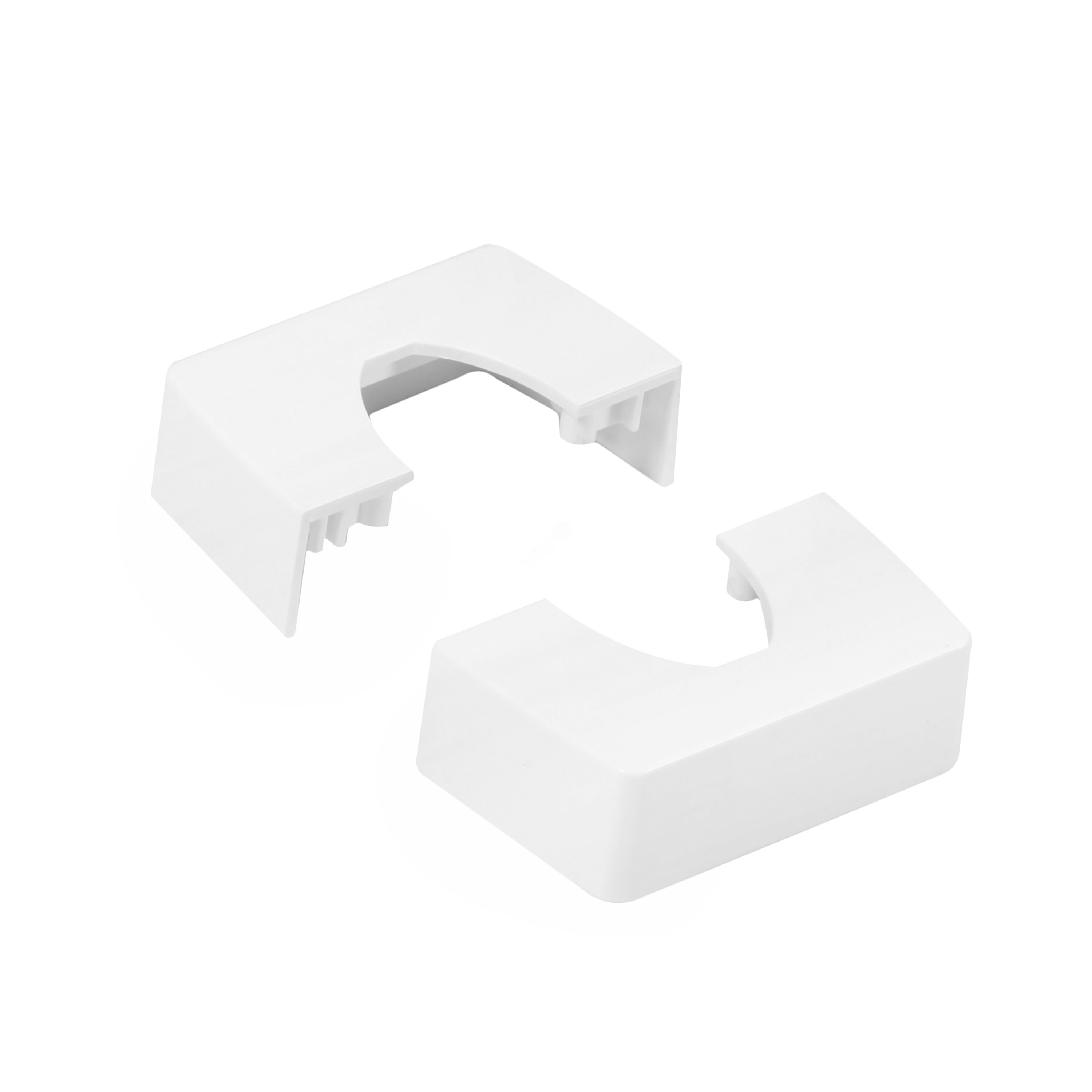 Крышка для комплекта подвода питания Ovaline через потолок пластиковая, цвет белый 980973 Legrand - превью 2