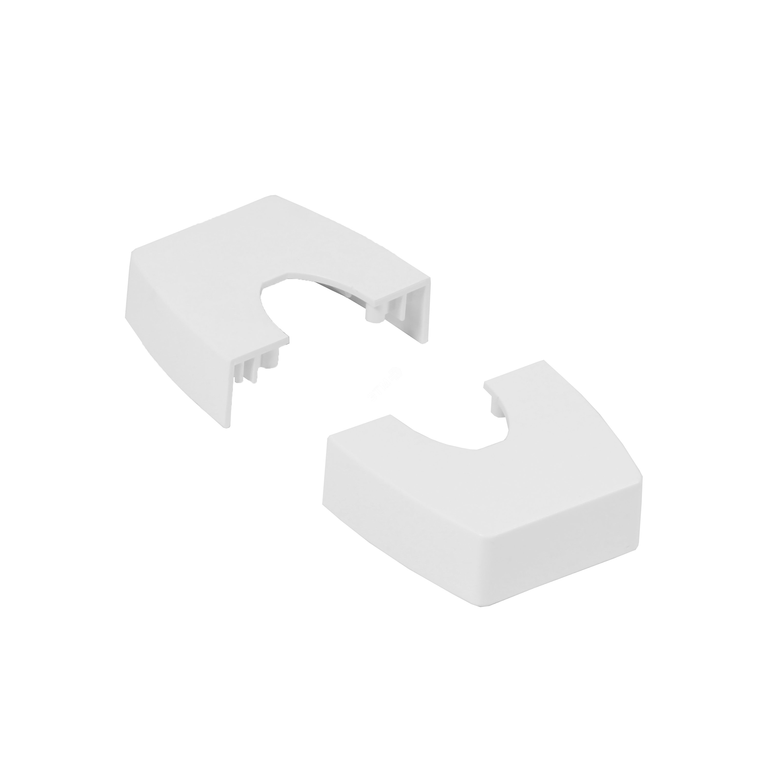 Крышка для комплекта подвода питания Ovaline через потолок пластиковая, цвет белый 980976 Legrand - превью 2