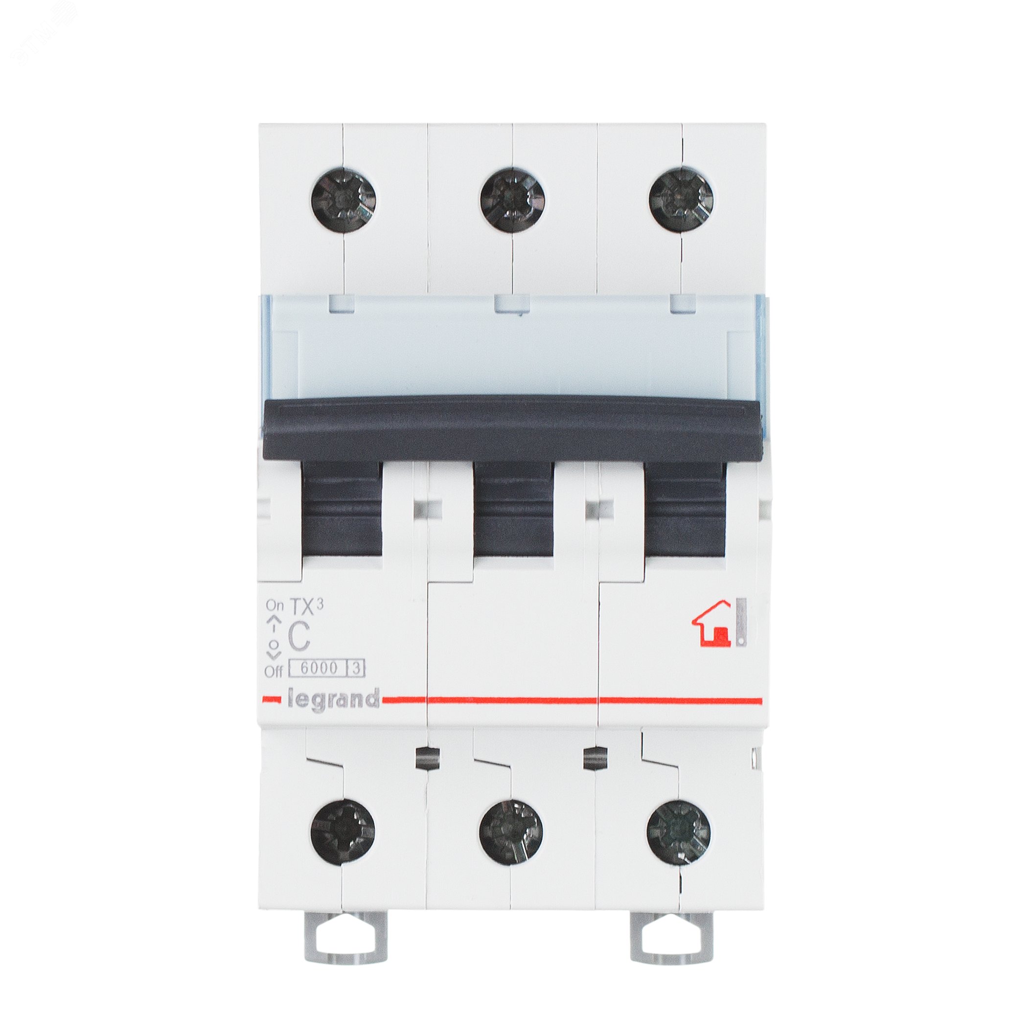 Изображение товара Выключатель автоматический трехполюсный 20А B TX3 6кА/10кА (шт)