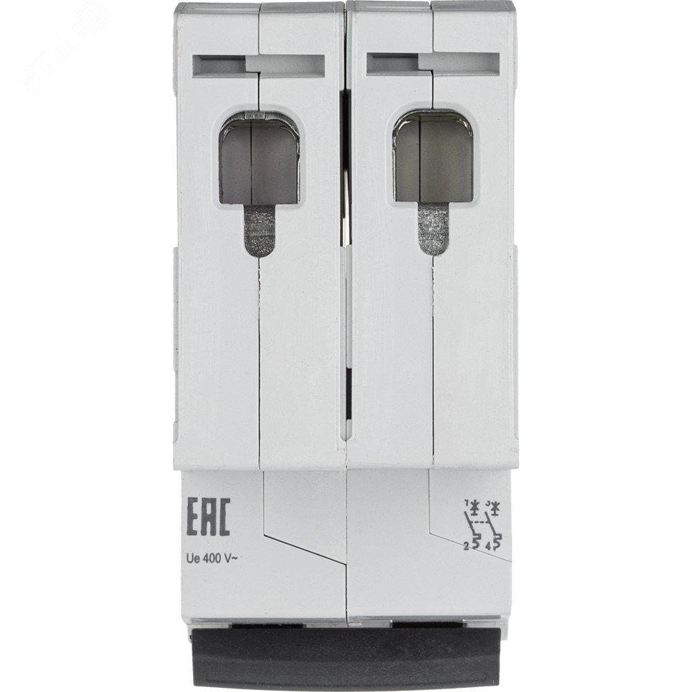 Выключатель автоматический двухполюсный RX3 4,5 кА C 16 А 419697 Legrand - превью 4