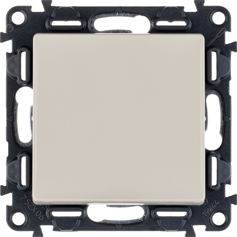 Изображение товара Valena LIFE Переключатель 10АХ 250В с лицевой панелью Безвинтовые зажимы Слоновая кость (шт)