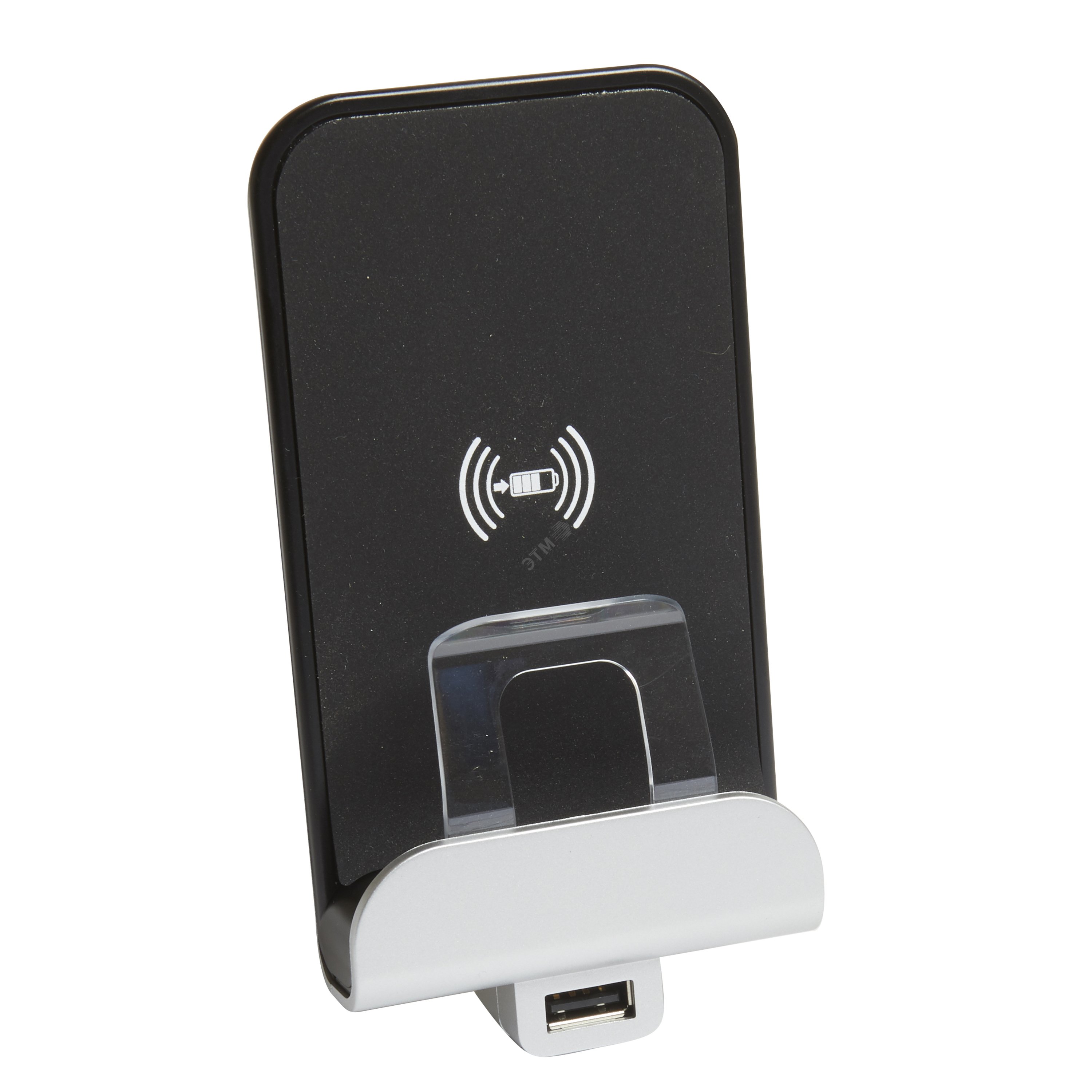 Изображение товара Беспроводное зарядное устройство Qi 1А с USB A 5В 2,4А Livinglight