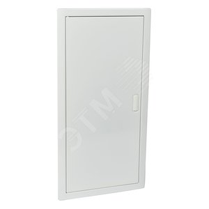Щит распределительный встраиваемый ЩРв-П-56 IP40, пластиковый, белая металлическая дверь