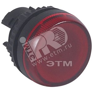Головка индикатора Osmoz для комплектации с подсветкой IP66 красный